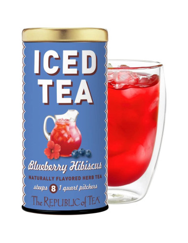 Té Helado de Hibisco y Arándano La República del Té - 8 Bolsitas