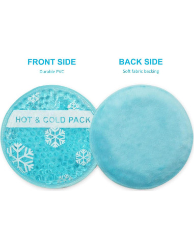 Paquete Frío Caliente OLESILK 6 Piezas Gel Reutilizable 10.16 cm