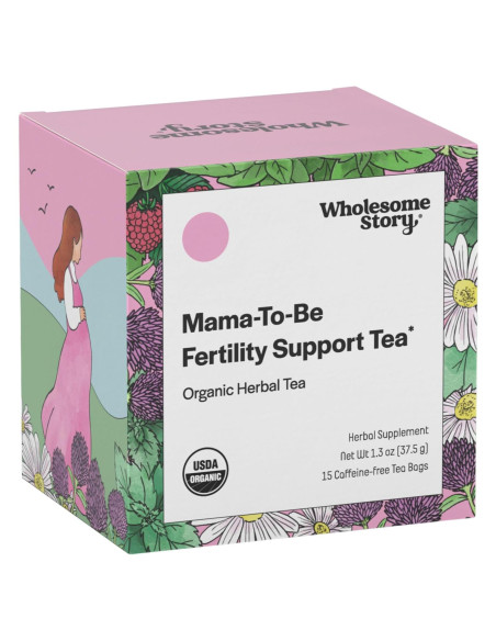 Té Orgánico de Fertilidad Wholesome Story - 15 Bolsitas Pirámide Té Orgánico de Fertilidad Wholesome Story - 15 Bolsitas Pirámide