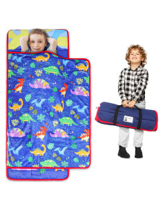 Esteras para Niños TANOSHII 134.6x53.3 cm con Almohada y Manta