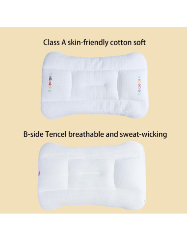 Almohada Ergonómica Hebove para Niños 3-6 Años Lavable