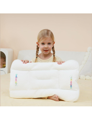 Almohada Ergonómica Hebove para Niños 3-6 Años Lavable