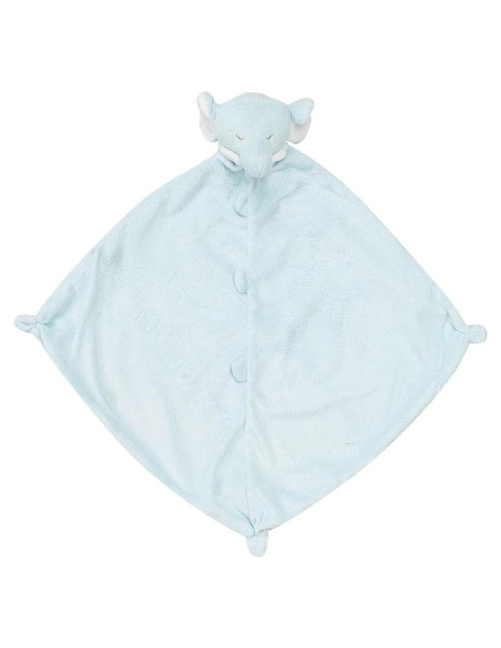 Manta de Viaje Angel Dear Elefante Azul Microfibra 35.56 cm
