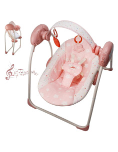 Columpio Portátil Tiny Marvels Blush Bloom 0-9 Meses 2.7-4.1 kg