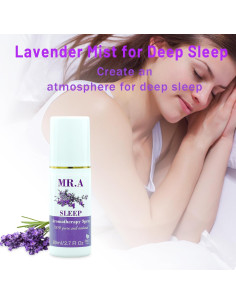 Juego de 3 Sprays de Almohada MR.A con Aceite Esencial de Lavanda 80ml 2