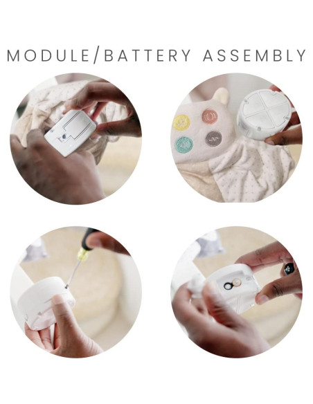 Lulyboo Soother de Sueño Llama con Música y Vibración