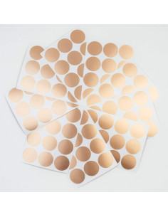 Adhesivos de Pared Redondos PapaKit 120 Piezas Puntos Lunares 2