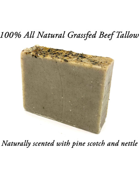 Jabón de Grasa Natural EST'D 2004 - Pino del Bosque 2 Paquete