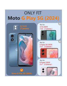 Funda FNTCASE para Motorola Moto G Play 2024 - Protección Militar 2