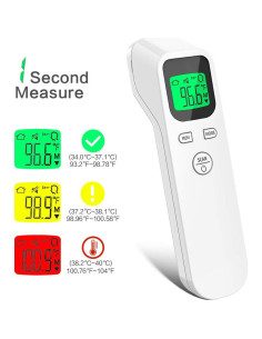 Termómetro Digital Infrarrojo ULBRE X5 Sin Contacto 20 Memorias 2