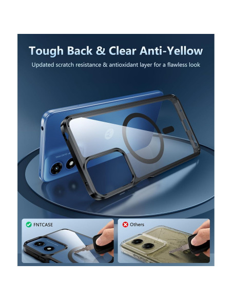 Funda FNTCASE para Motorola Moto G Play 2024 - Protección Militar