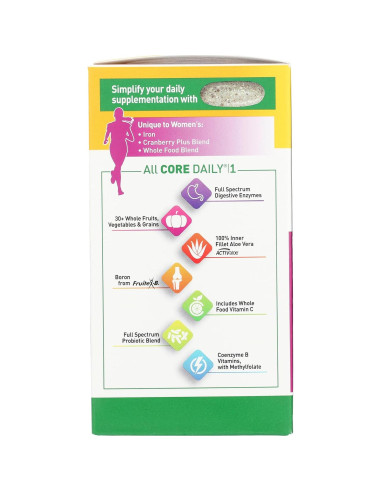 Multivitaminas para Mujeres Country Life Core Daily 1 - 60 Tabletas