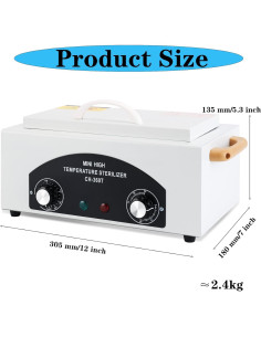 Autoclave Estérilizador WINB 1.5L 300W 110V para Herramientas 2