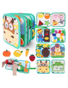 Libro Ocupado Montessori Cobelae 24 Actividades 1-3 Años