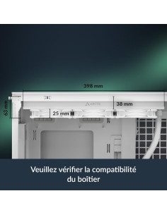 Enfriador de CPU AIO ARCTIC Liquid Freezer III Pro 360 A-RGB Blanco 2