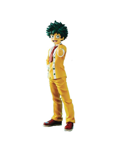 Figura Ichiban Izuku Midoriya Festival Escolar 16 cm Bandai