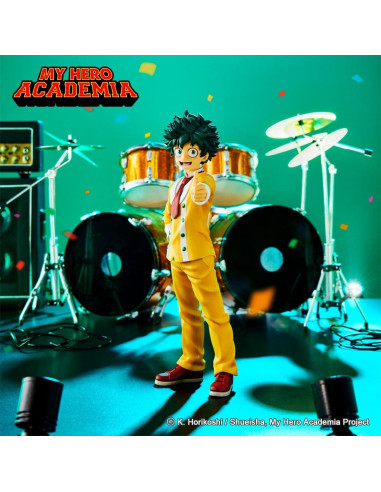 Figura Ichiban Izuku Midoriya Festival Escolar 16 cm Bandai