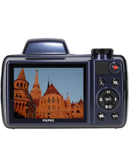 Cámara Digital KODAK PIXPRO AZ528 16MP 52X Zoom Wi-Fi Azul Cámara Digital KODAK PIXPRO AZ528 16MP 52X Zoom Wi-Fi Azul
