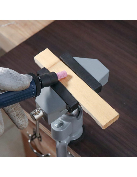 Morsa de Banco Multifuncional Baiwen 44-58mm Aluminio