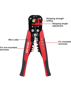 Pelacables Automático WISEUP 3 en 1 Ajustable 0.35 kg 2