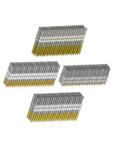 Clavos de Enmarcado Galvanizados SITLDY 1000 PCS 4 Tamaños