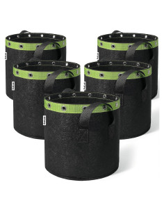 Bolsas de Cultivo POTLAB 3 Galones (Paquete de 5) Tela