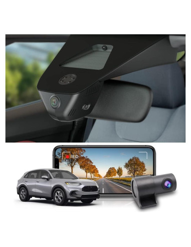 Cámara de Salpicadero Fitcamx 4K Delantera + 1080P Trasera para Honda HR-V 2023-2025