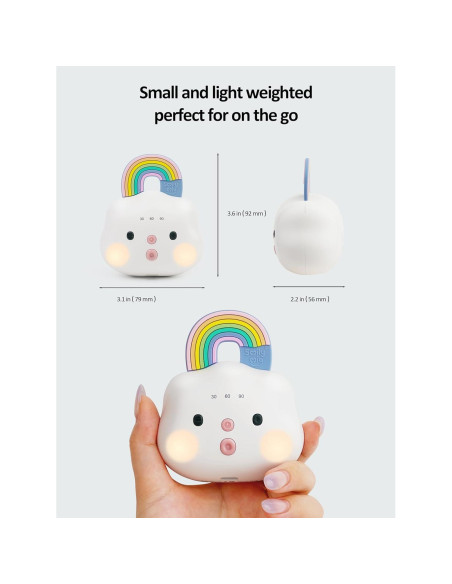 Máquina de Sonido Portátil Smily Mia Arcoíris 14 Sonidos