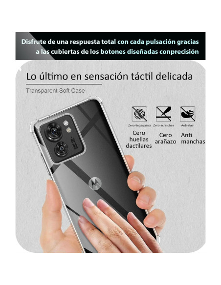 Funda TPU Transparente USTIYA para Motorola Moto Edge 40 5G