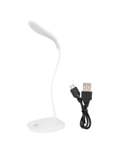 Lámpara de Mesa LED Regulable Hongzer con Carga USB 350Lux