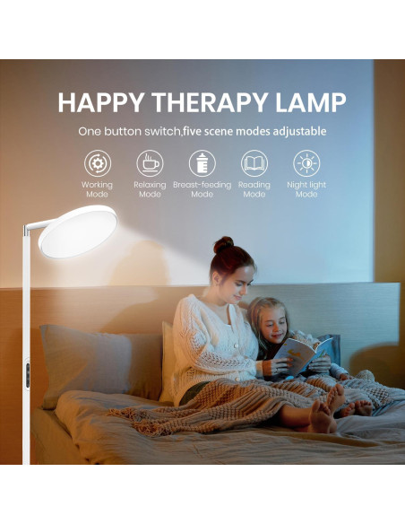 Lámpara de Pie TVTVW 11000 Lux 5 Temperaturas de Color