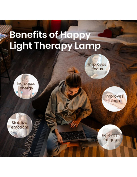 Lámpara de Pie TVTVW 11000 Lux 5 Temperaturas de Color