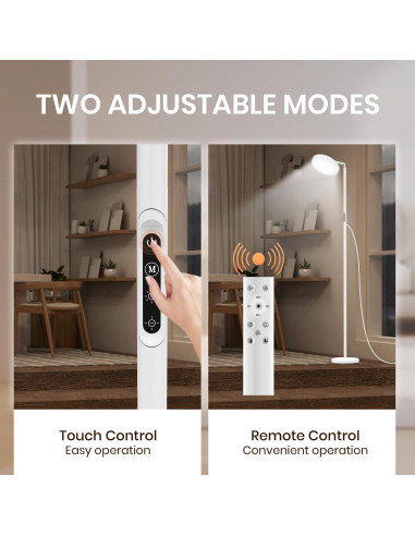 Lámpara de Pie TVTVW 11000 Lux 5 Temperaturas de Color