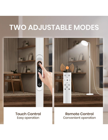 Lámpara de Pie TVTVW 11000 Lux 5 Temperaturas de Color