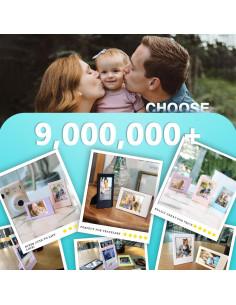 Marcos de Fotos CAIYOULE para Instax Mini 3'' Colorido 7 Pack 2