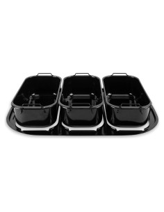 Accesorio Buffet AROMA ART-002 con 3 Bandejas 2 Qt