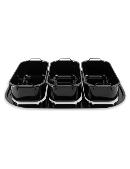 Accesorio Buffet AROMA ART-002 con 3 Bandejas 2 Qt