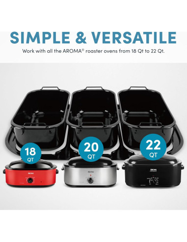 Accesorio Buffet AROMA ART-002 con 3 Bandejas 2 Qt