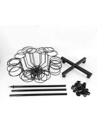 Soporte para Sombreros LOYALHEARTDY Ajustable 7 Niveles Negro