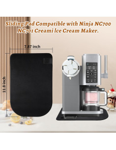 Almohadilla Deslizante Antideslizante BLTNATQ para Ninja Creami 30x20 cm 2
