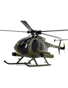 Helicóptero RC C189 MD500 con Posicionamiento Óptico 1.09kg 2