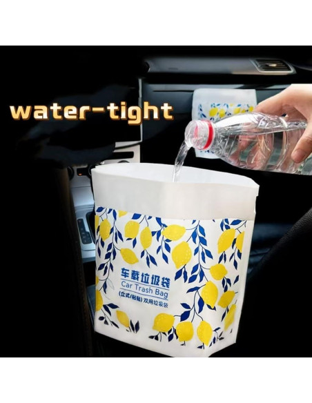 40 Bolsas de Basura Desechables Autoadhesivas Genérico 2.84L