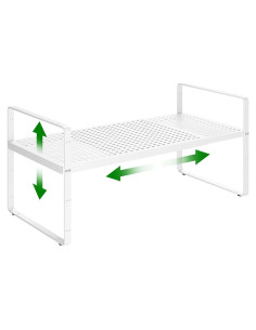 Estante Organizador Expandible de Metal LOCVCDA para Cocina y Baño