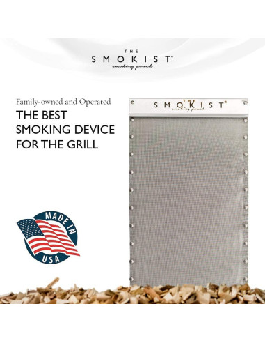 Bolsa de Humo The Smokist para Parrilla de Acero Inoxidable