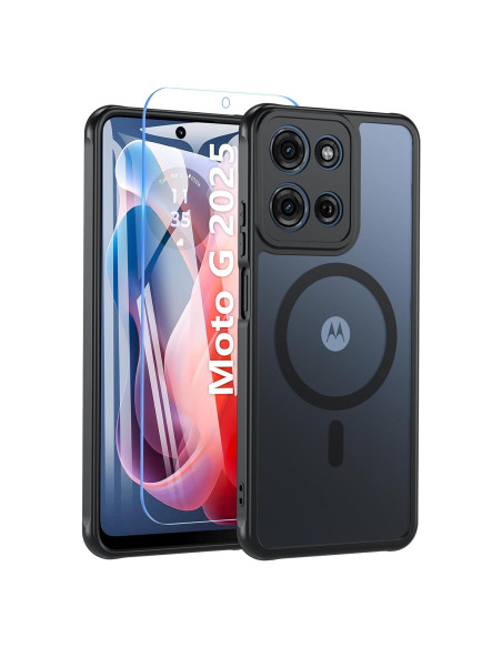 Funda Magnética BESINPO para Motorola Moto G 2025 Slim Antichoque