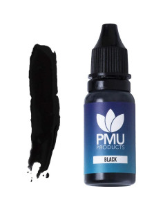 Tinta de Práctica de Microblading Negra 15ml - PMU Products 2