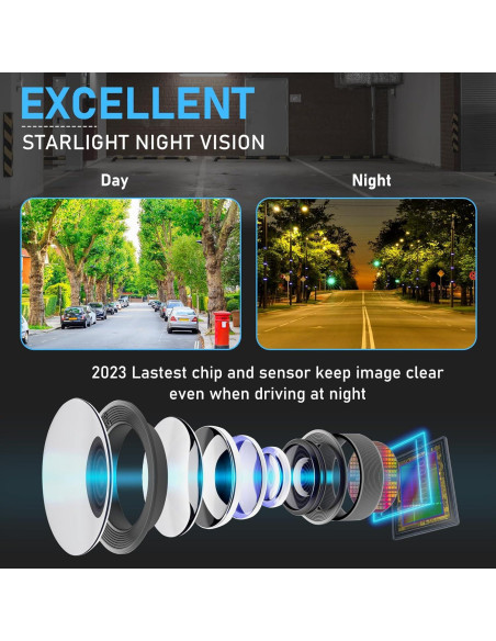 Cámara de Respaldo GLK HD Impermeable con Visión Nocturna