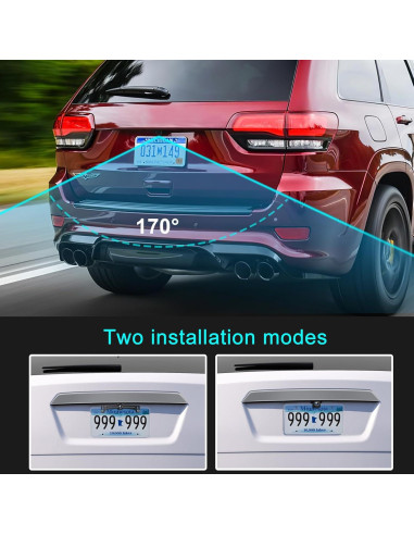 Cámara de Respaldo GLK HD Impermeable con Visión Nocturna