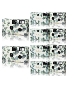 8 Cámaras Desechables Kanayu con Flash 35mm para Bodas