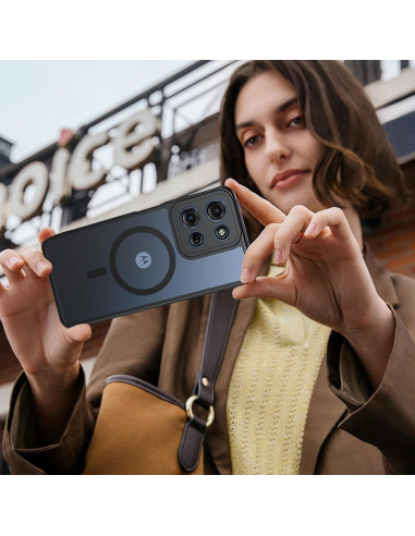 Funda Magnética BESINPO para Motorola Moto G 2025 Slim Antichoque